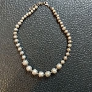 Graduated beaded necklace